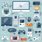 There were two glorious developments in computer technology which enabled the speedier creation of video games and online games: the Internet, and home computer versatility.
